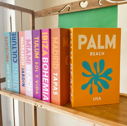 Minimalist Decorative Faux Books