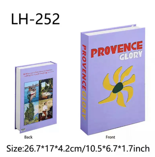 Minimalist Decorative Faux Books