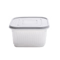 Kitchen Refrigerator Storage Box for Fresh Herbs and Garlic