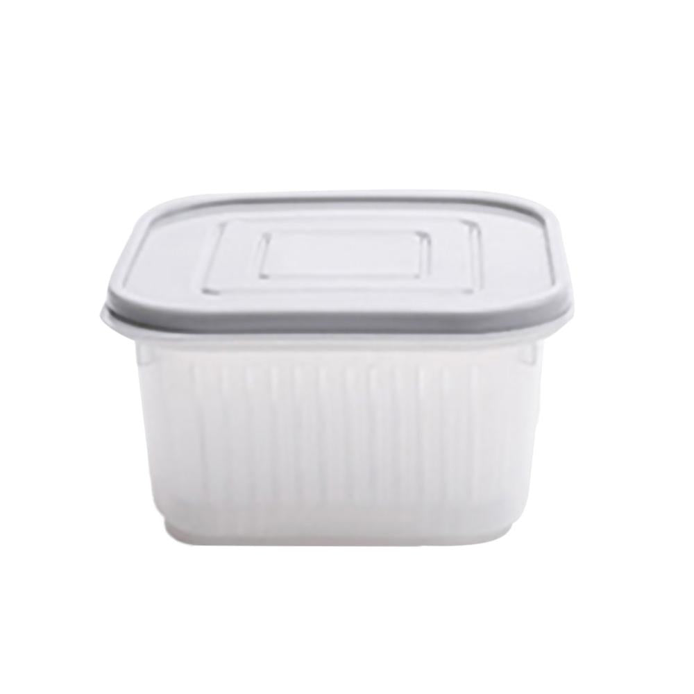 Kitchen Refrigerator Storage Box for Fresh Herbs and Garlic