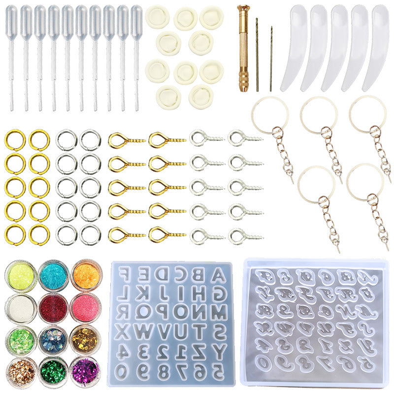 Small Letter Silicone Mold Set for DIY Crafting