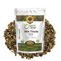 Organic Way Whole Milk Thistle Seeds (Silybum marianum) - European Wild-Harvest Organic & Kosher Certified Vegan Non GMO & Gluten Free USDA Certified Origin - Albania (2 Oz)