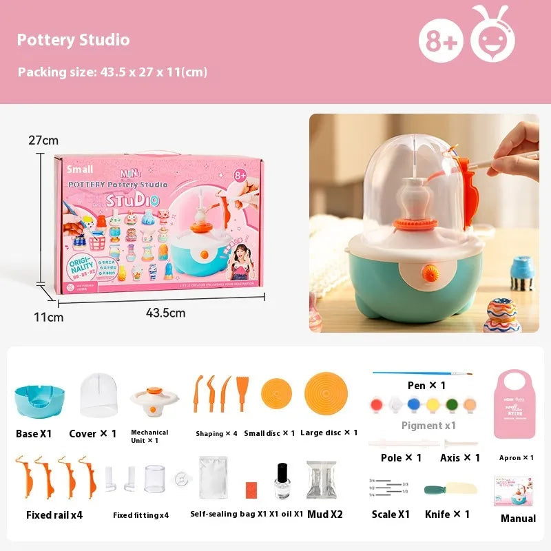 Children's Electric Pottery Wheel  Clay Machine