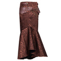 Hollow High Waist Slimming Fishtail Skirt