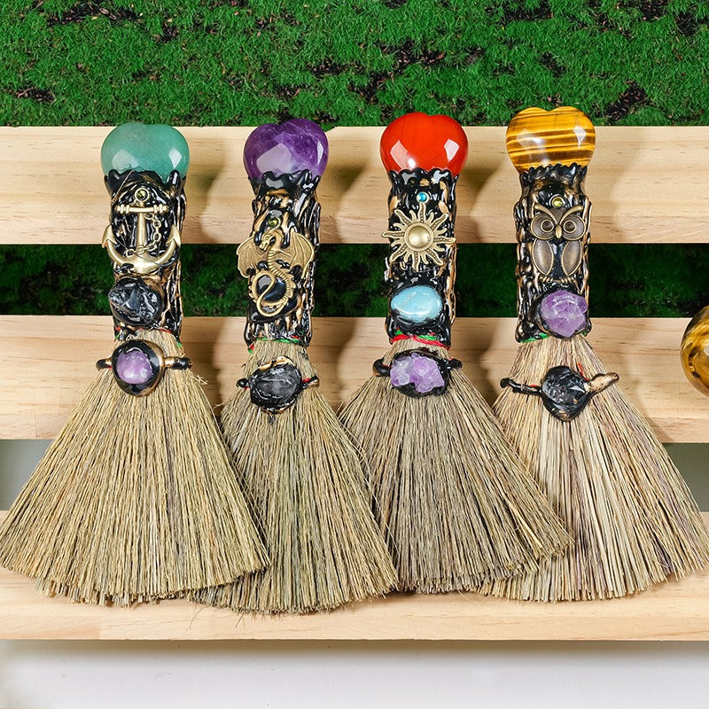 Crystal Love Enchanted Broom