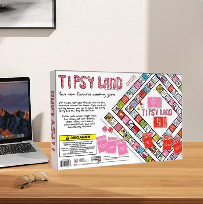 Funny Drinking Party Board Game - Adult Party Toy