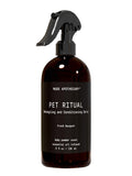 Muse Apothecary Pet Ritual Detangling Spray for Dogs & Cats Pet Detangler Spray for Dogs Dog Detangler Spray Dematting Conditioner Dog Detangling Spray Essential Oils Infused 8oz Fresh Bouquet