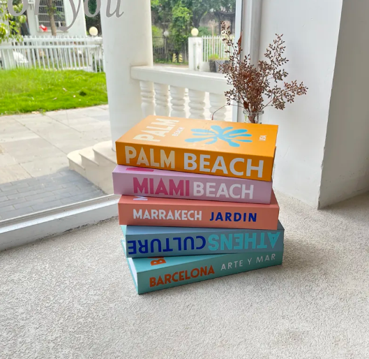 Minimalist Decorative Faux Books