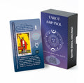 Witchy Cauldron Spanish Learning Tarot Card for Beginners with Meanings on Them - Training Beginner Tarot for Tarot Learners Including Chakra Planet Zodiac Element Yes or No.