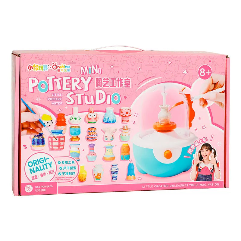 Children's Electric Pottery Wheel  Clay Machine