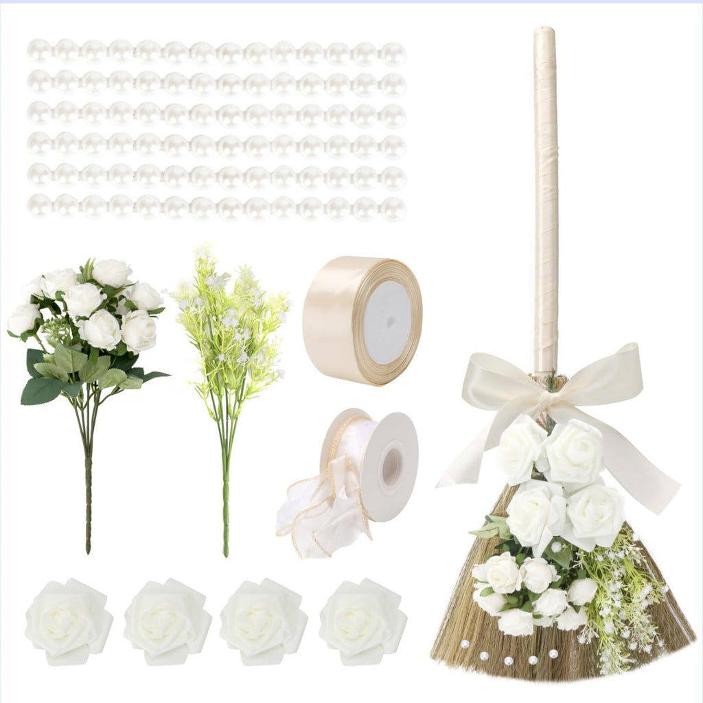 Wedding Broom for Jumping Ceremony Jumping The Broom for Wedding Decorative DIY Broom for African American