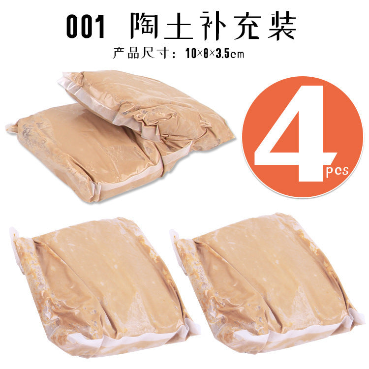 Kids DIY Air-Dry Clay Tool Set for Pottery Crafting