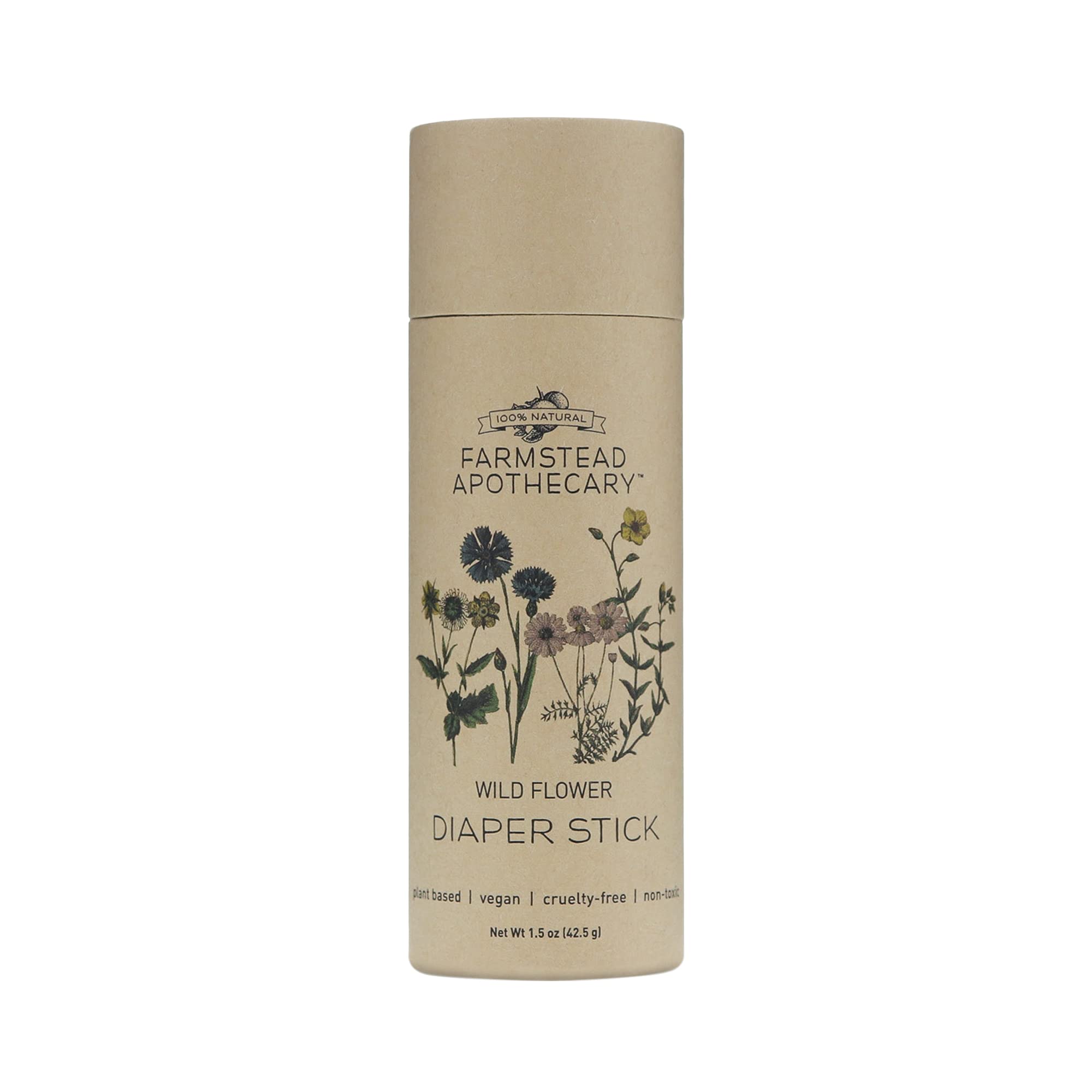 Farmstead Apothecary Baby Diaper Stick 1.5 oz
