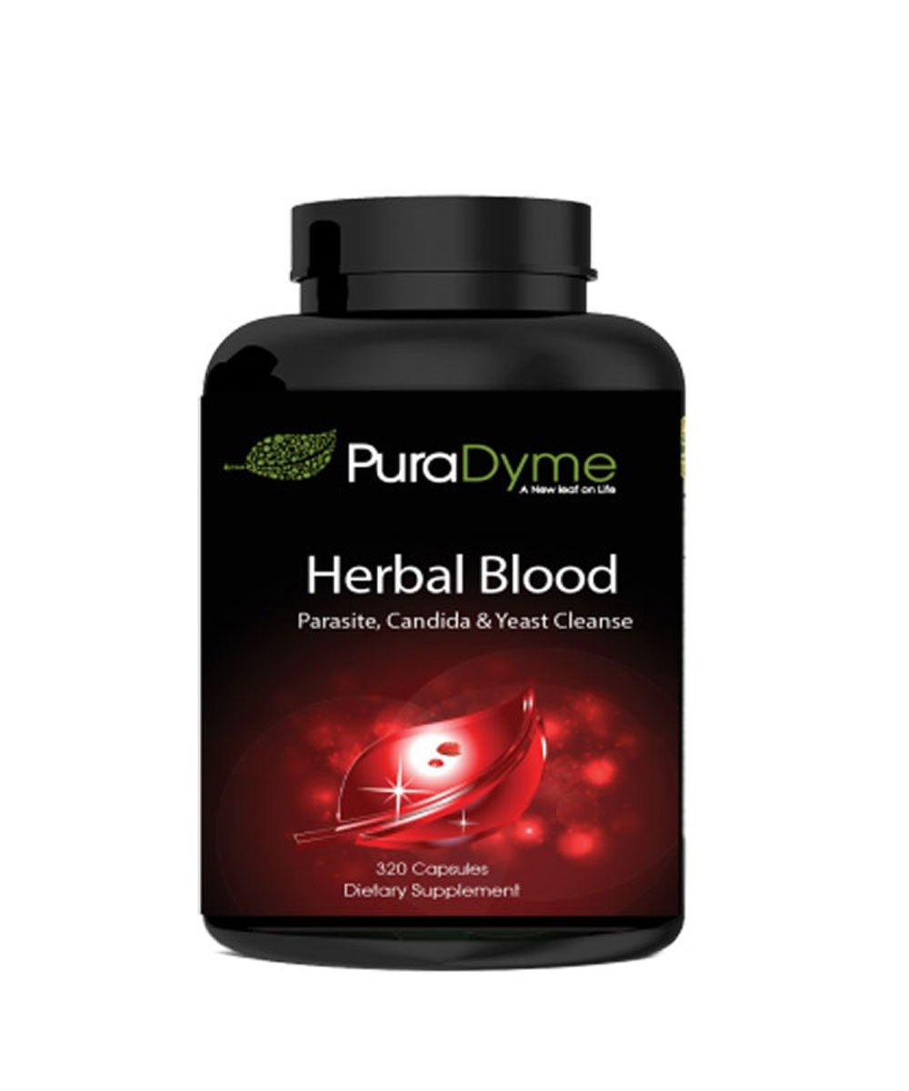 PuraDyme - Herbal Blood - Herbs in My Blood - 320 Capsules