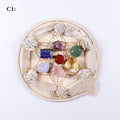 Natural Crystal Gemstone Yoga Set