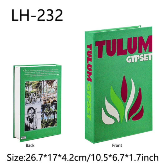 Minimalist Decorative Faux Books