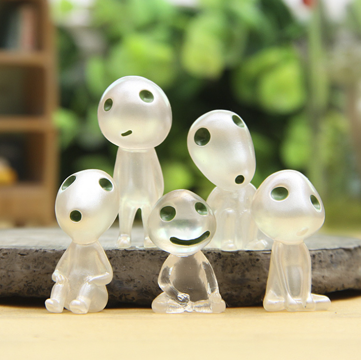 Ghibli Princess Mononoke Tree Spirit Decor Figure